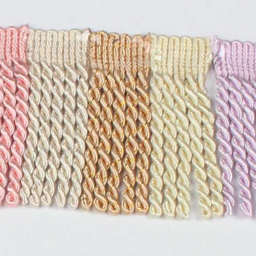 新款直销12公分窗帘绳排流苏花边辅料边穗大绳排 12cm沙发粗排麻