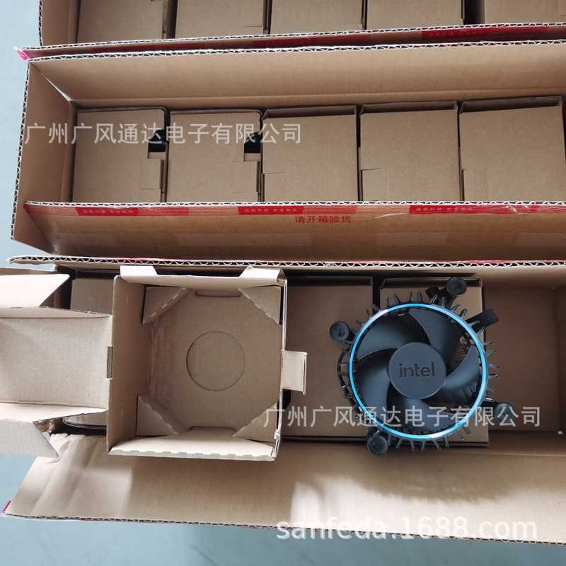 新款直销12代1700CPU铜芯CPU全新散热器LGA12100 12400f G6900 R