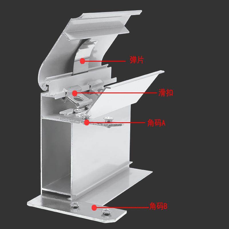新款直销户外工程加厚款户外大型边框正面开启单双拉布灯箱铝合金