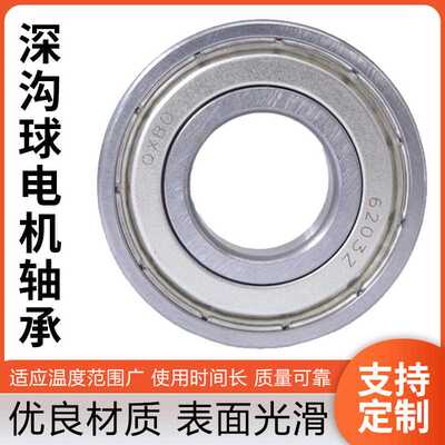 新款直销304材质不锈钢S6203Z深沟球轴承耐腐蚀S6205ZZ不锈钢轴承