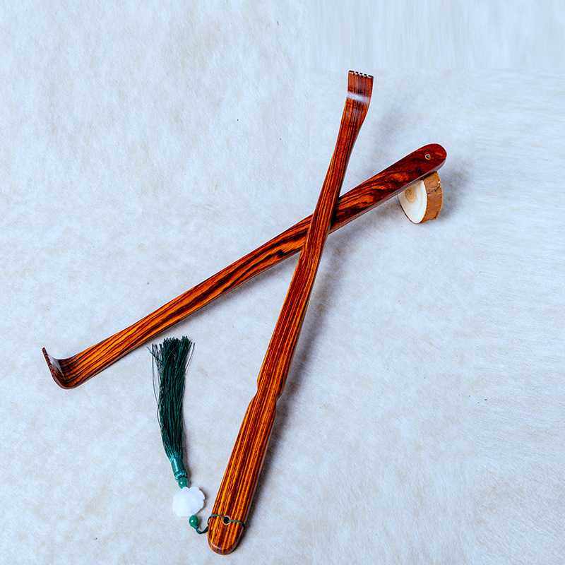 新款直销家用黄檀痒痒挠不求人抓背神器抓痒老头乐抓痒耙子实木8