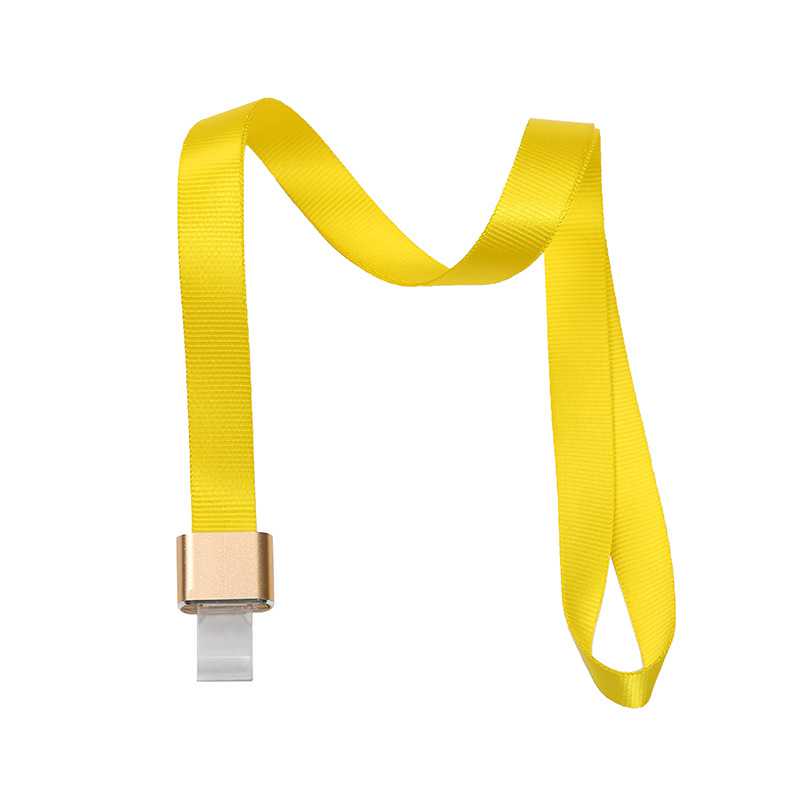 新款直销直销1.5cm胸卡挂绳一体扣塑料扣证件卡展会证工作卡绳子