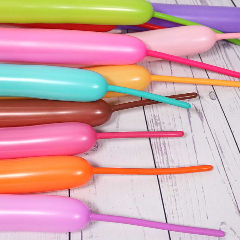 新款直销小太子魔术气球 彩色乳胶加厚1.8克 儿童DIY气球 260长条