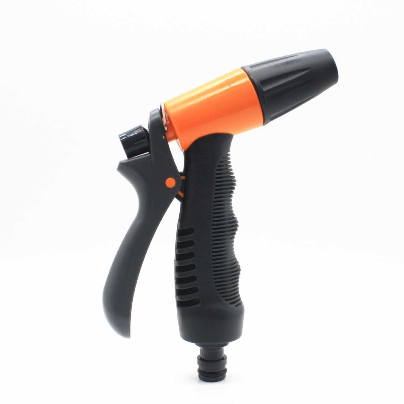 新款直销供应  家用多功能洗车水枪  园林喷枪   浇花 橘色绿色8