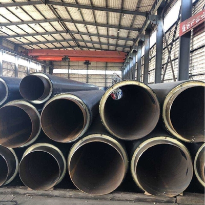 新款直销Q235B聚氨酯发泡直埋保温管 热力供暖dn800预制直埋螺旋