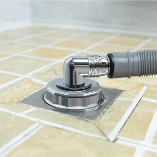 新款直销洗衣机地漏专用防臭接头下水道三通接头防虫防反水弯头