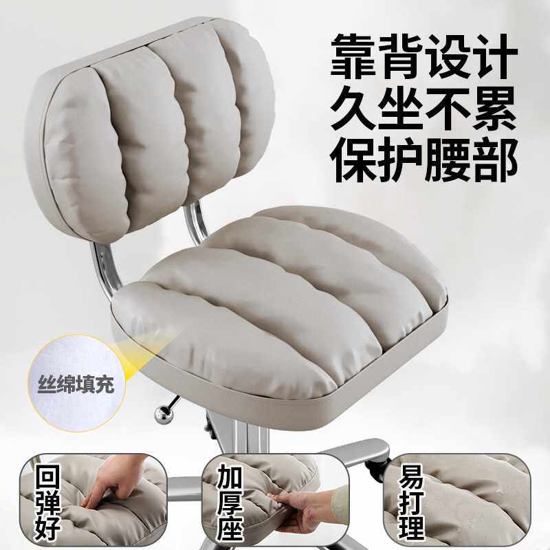 新款直销吧台椅升降旋转酒吧凳大工凳美发店专用家用靠背转椅圆凳