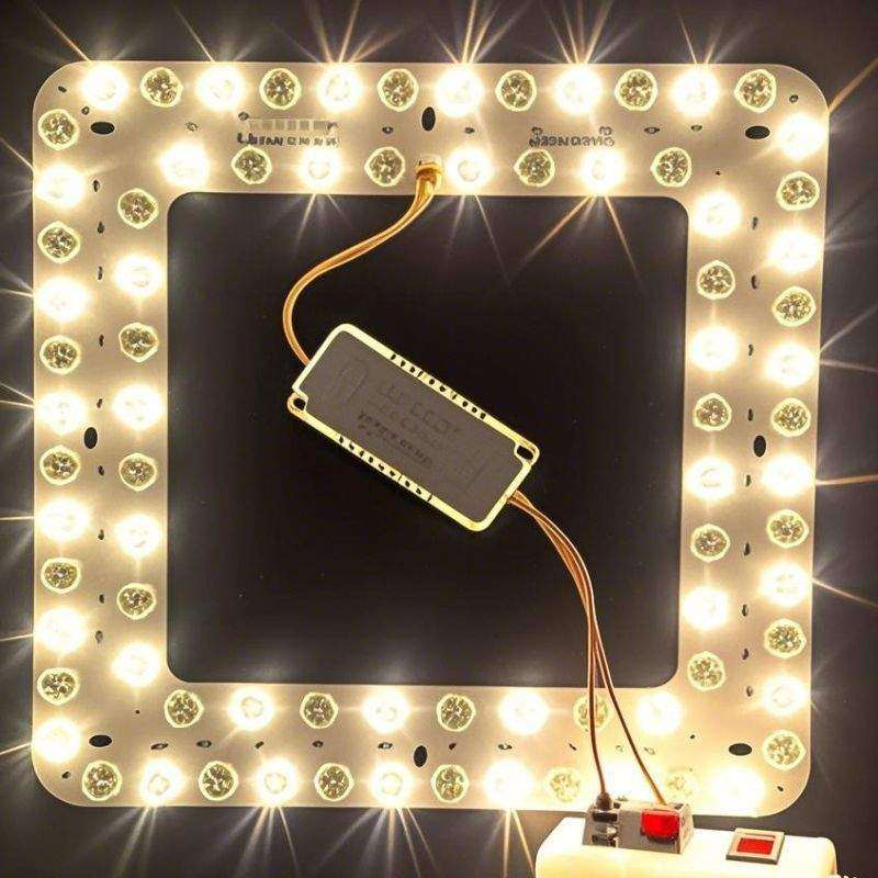 全光谱LED吸顶灯替换改造灯芯灯板卧室灯客厅灯风扇灯磁吸光源板,3C数码配件,USB灯,淘宝优惠券,粉丝福利购,淘宝优惠卷