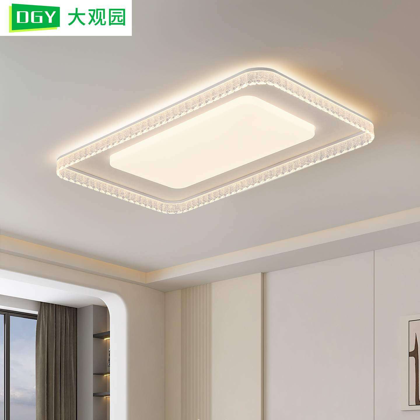 意式轻奢高端家用客厅吸顶灯简约高亮全光谱护眼大厅中山灯具357L,3C数码配件,USB灯,淘宝优惠券,粉丝福利购,淘宝优惠卷