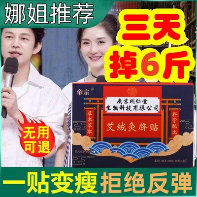 艾草艾灸减肥瘦肚子去湿气除湿气重排毒排体内湿寒肚脐祛湿大肚贴