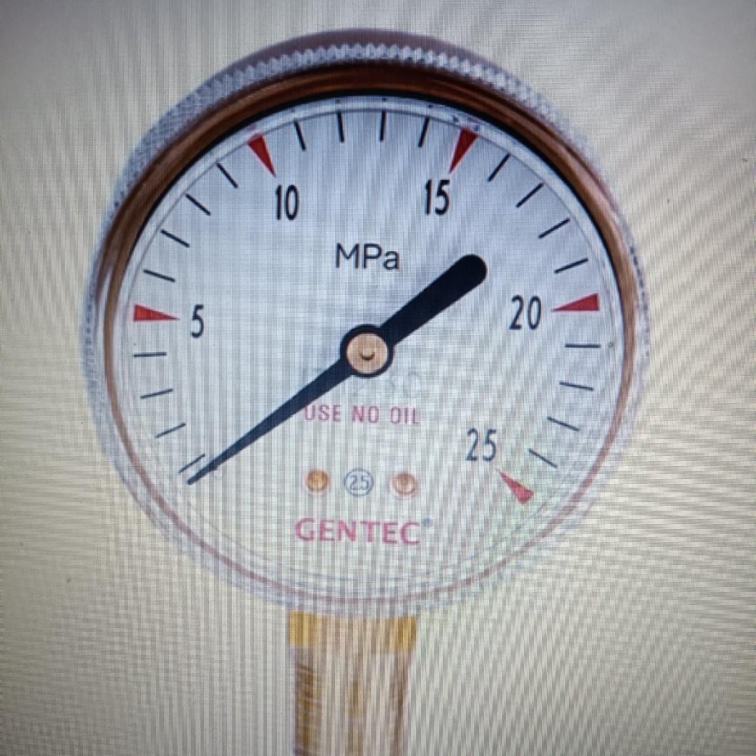 捷锐减压器用表头g20-25MPa