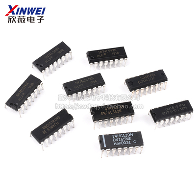 SN74LS42 47 48 76 83 85 109 112 123 138 139N直插芯片 DIP16