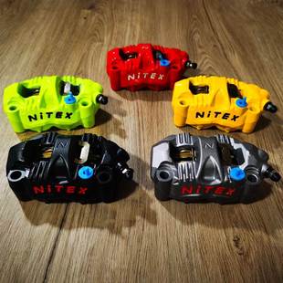 碟刹下泵100MM 刹车卡钳电动车摩托车改装 M50 GR一体式