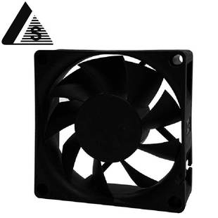 滚珠轴承散热风扇7020 24V9叶三线PWM调速强风电焊机机箱散热器