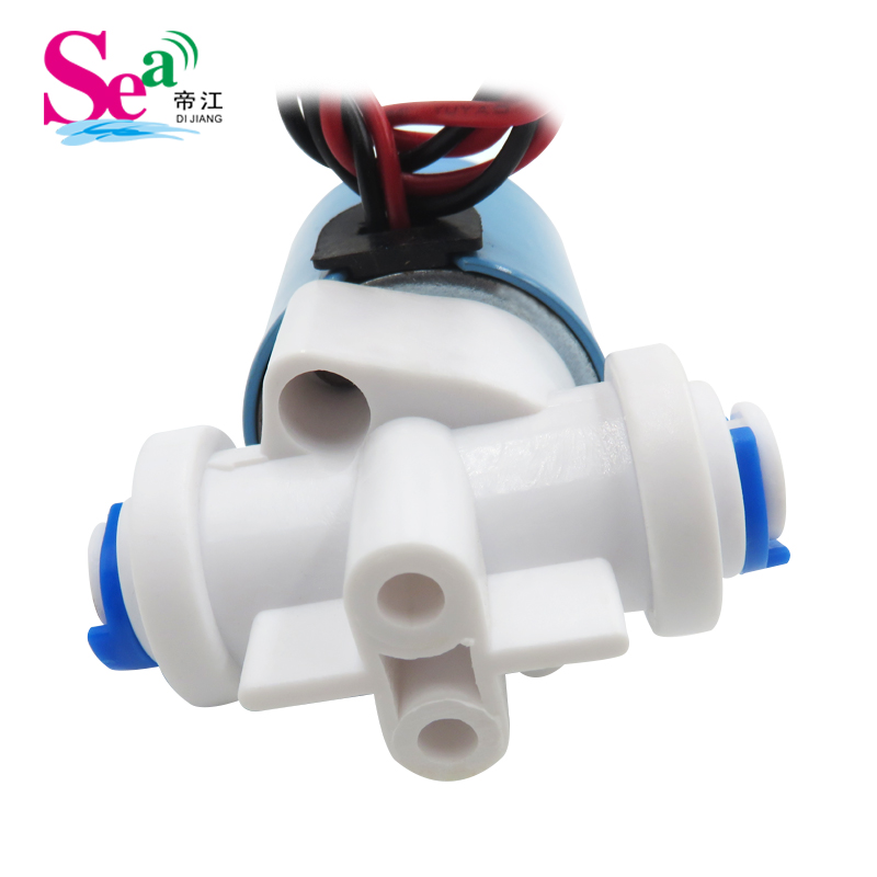 原型号EC-V60饮水机电磁阀,净水器常闭电磁阀,2分管电磁阀,1/4