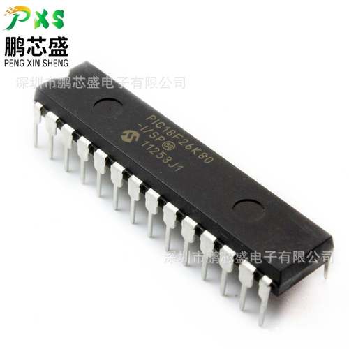 PIC18F26K80-I/SP 原装正品 PIC18F系列8位MCU 用于工业汽车消费