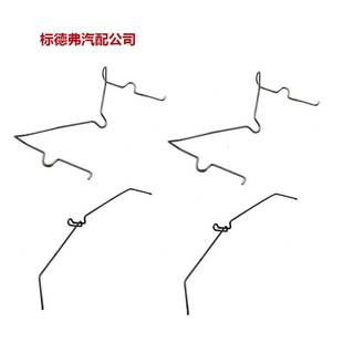 适用丰田LANDCRUISER酷路泽5700前刹车片分泵卡钳卡簧04947 60140