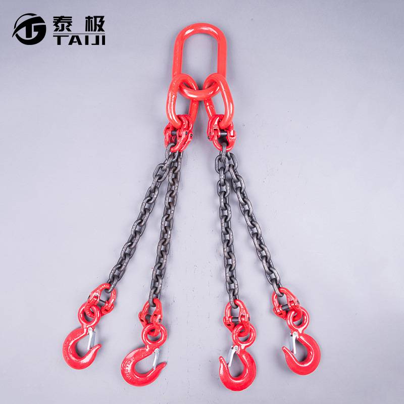 G80级高强度锰钢链条索具吊具成套起重链条吊索具吊车行车组合