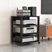 功放机架胆机支架音响调音台家庭影院收纳架cd机柜家用放置移动