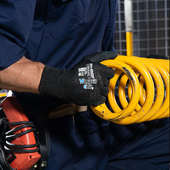 多给力3级防切割手套赶海防刺劳保耐磨工作加厚耐用工地橡胶风筝