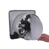 10寸强力换气扇厨房抽油烟排气扇窗式 排风扇双档调速轴流风机 墙式