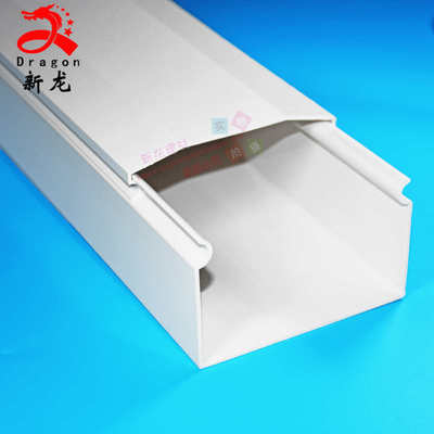 160*100加厚PVC线槽直销 墙面明装方形阻燃电线网线盒 塑料保护管