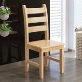 全实木简约靠背餐桌椅电脑书桌椅学生家用餐厅中式 客厅舒适松木椅