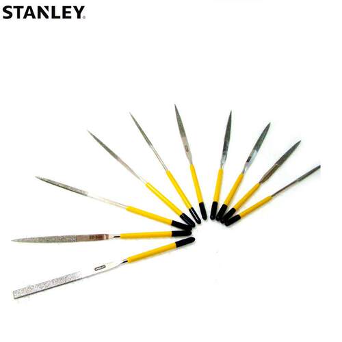 STANLEY史丹利厂家直销 10件套金刚石锉刀3x140mm22-322-23