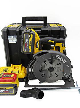 DEWALT得伟60V充电锂电池电圆锯木工板材切割机7寸电锯德伟DCS578
