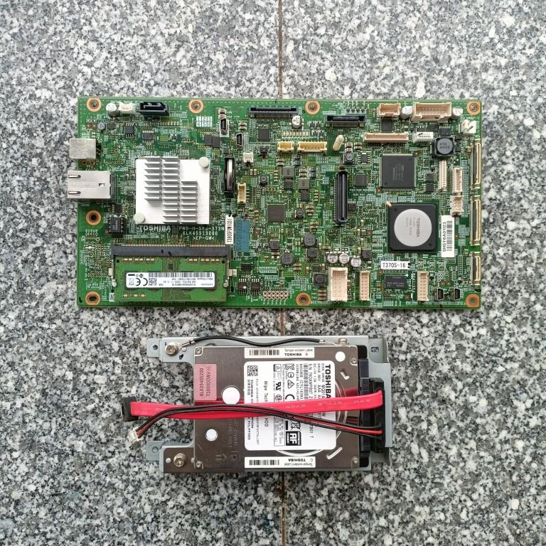 东芝5506AC 6506AC 7506AC主板 系统板 打印板 双扫输稿器连接板