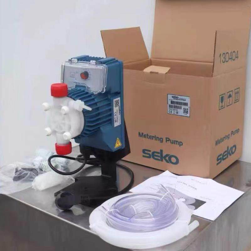 seko赛高电磁隔膜加药计量泵意大利耐腐蚀液体流量泵可调AMS