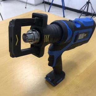 24V锂电池电动卡套预装机 便携式卡套安装 24度液压卡套Din2353