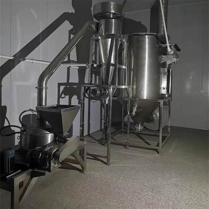 二手中草药超微粉碎机 吸尘式粉碎机 30型药材微粉碎机 制药设备