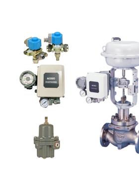 KOSO501T单座截止阀配KOSOEP800阀门定位器FISHER过滤减压阀DANFO