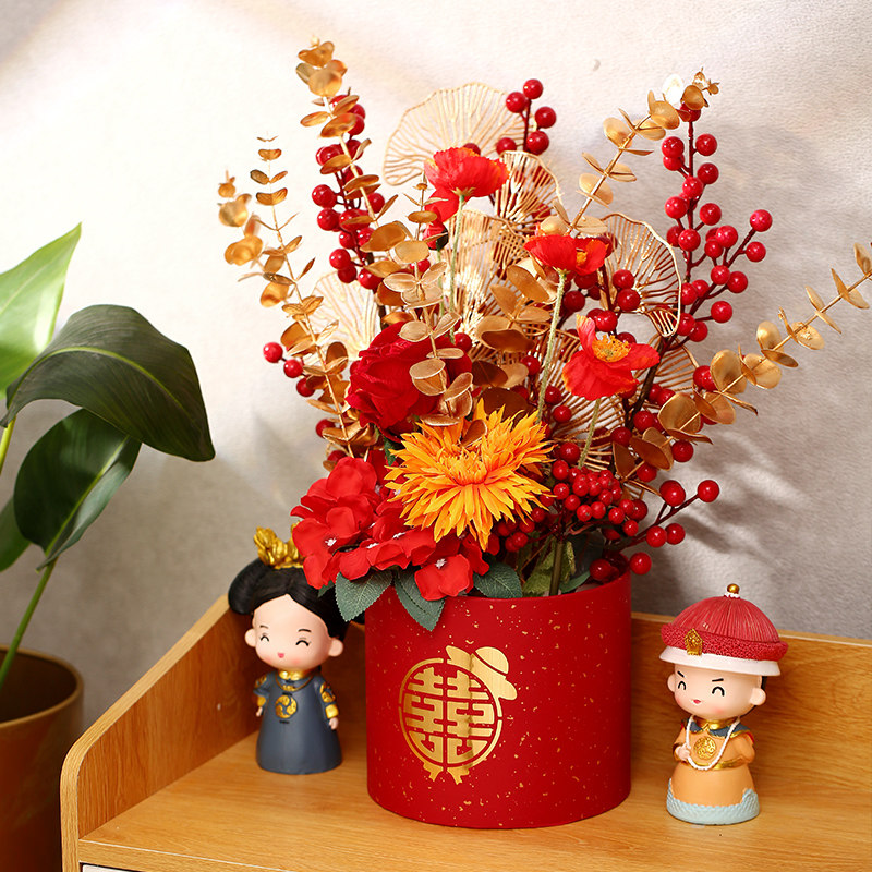 速发喜字静电贴置婚专用婚房布结饰装房门门贴玻璃窗花贴婚庆用品