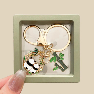 速发熊猫扣挂件送念品中国风纪川成都中国特色礼物四老外毕业