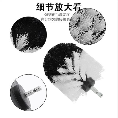 速发多功能电动清洁刷电钻刷头瓷砖刷百洁布地板刷厨房海绵刷家用