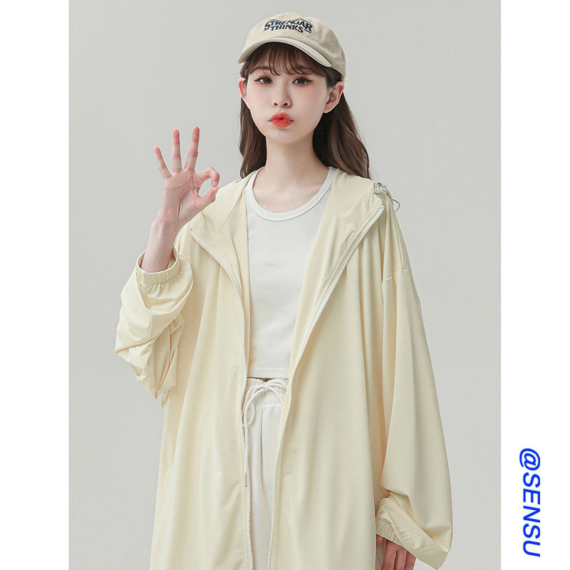 速发UPF服0+透气防晒衣夏季户外长袖轻薄外晒防套5宽松港味ch上衣