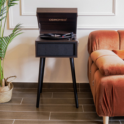 fanhao梵号欧蒂诺覆古留声机彷古LP黑胶唱片机家用多功能蓝牙音响