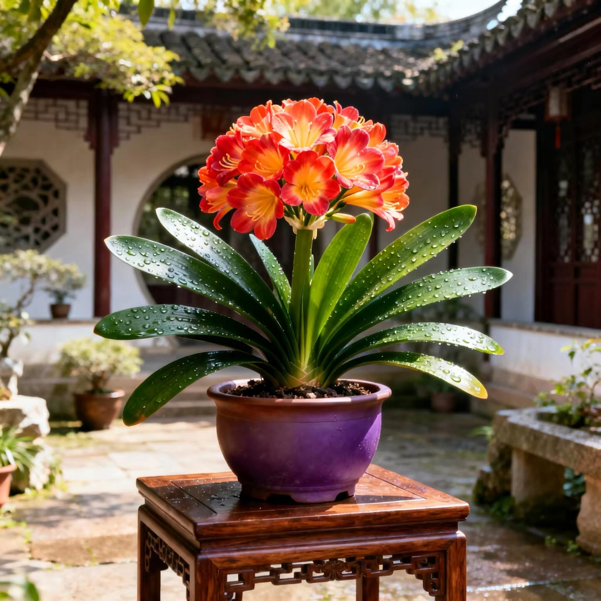 【稀有品种】君子兰花苗耐寒耐热四季开花浓香型花卉盆栽植物
