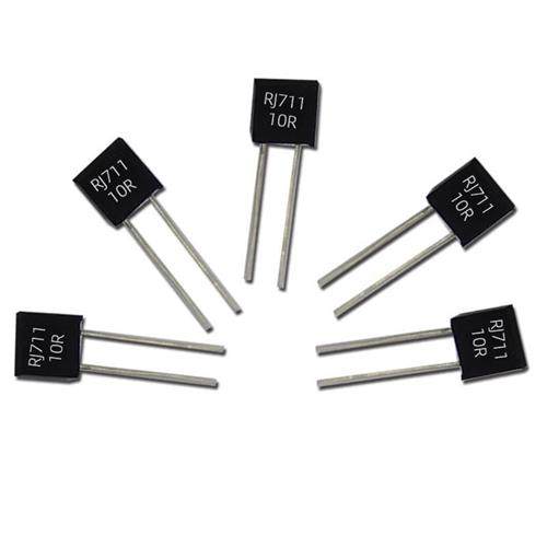 rj711精密无感高精度箔电阻标准1/4w0.5w金属0.01%采样1ppm-5ppm