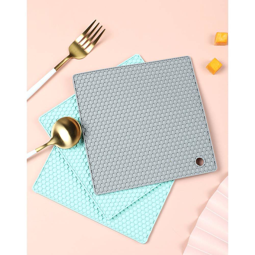 隔热垫防烫耐高温碗垫硅胶锅垫盘防水餐桌桌垫杯垫子加厚纯色餐垫
