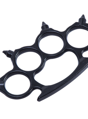 金色尖头防身自卫拳套戒指