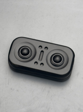 抖音热卖edc解减压玩具猫头鹰金属啪啪币推牌fidget slider