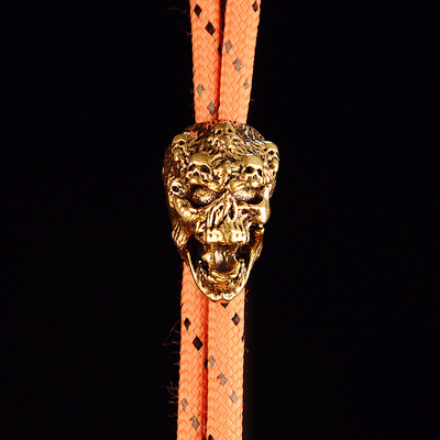 骷髅头热卖手工EDC刀坠串饰挂件