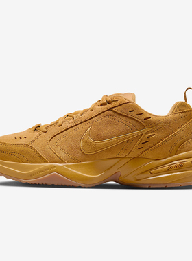 NIKE耐克男子AIR MONARCH复古小麦色运动鞋老爹鞋IB2281-700