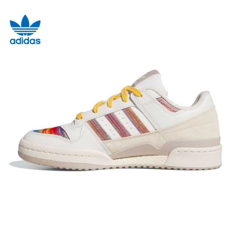 adidas阿迪达斯三叶草男女鞋FORUM LOWCLORI运动休闲鞋JQ2641