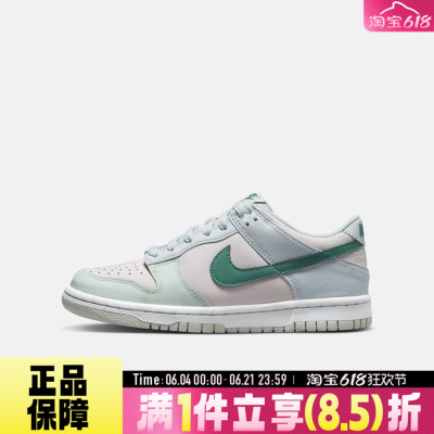NIKE耐克DUNK LOW (GS)夏大童运动休闲风低帮耐磨板鞋FD1232-002