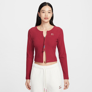 CHLL RIB NIKE耐克女子AS 外套IQ3828 NSW 毛线开衫 613