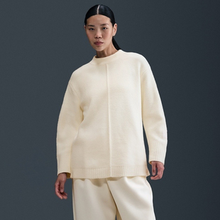 NIKE耐克女子运动休闲宽松圆领套头衫 110 毛衣HV2081